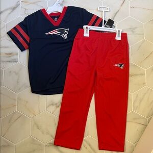 Kids Patriots Matching Set - Navy and Red